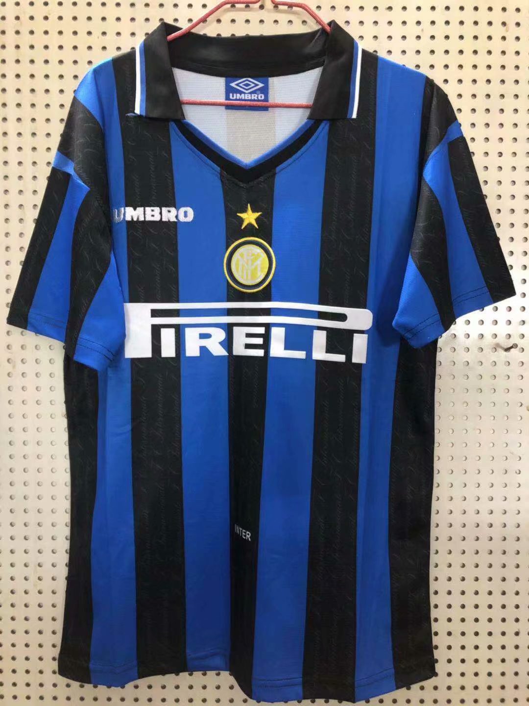 97-98 Inter Milan Home Retro Blue Jerseys Shirt - Click Image to Close
